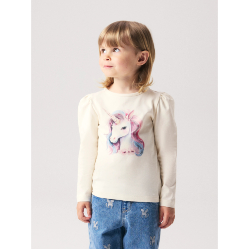 NAME IT Bluse Kimia Antique White