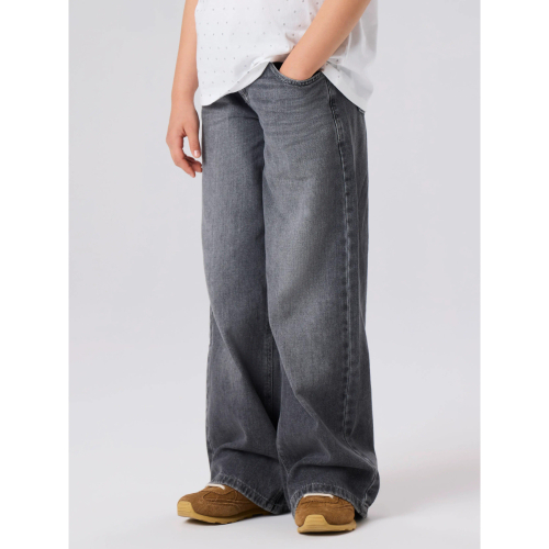 NAME IT Wide Jeans Rose Medium Grey Denim