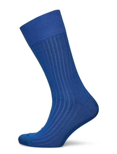 AN IVY | Cobalt Blue Ribbed Socks | 43-46