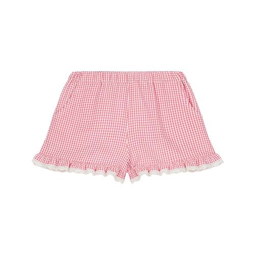 Louise Misha Vallaloid Shorts Pink Fragola Vichy 24 months  Lyserød  24 måneder  Piger