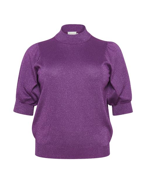 Se KAFFE CURVE Pullover 'KC Regitta'  neonlilla hos About You