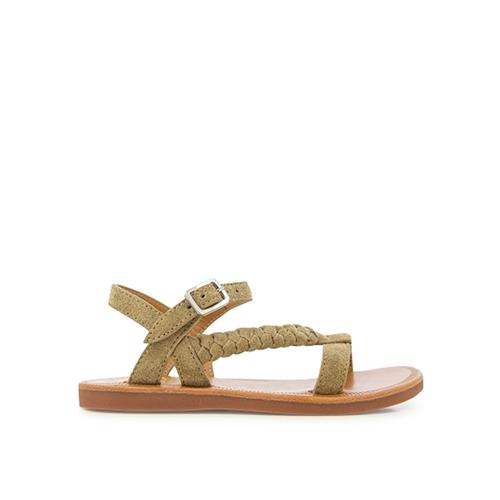 Pom Dapi Plagette Antik Sandaler Avana 33 EU  Beige  33 EU  Piger