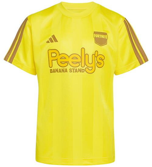 adidas Performance T-shirt - J FN Peely - Yellow