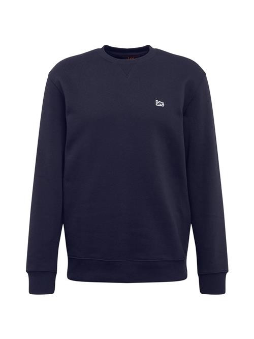 Lee Sweatshirt 'Patch'  navy / hvid