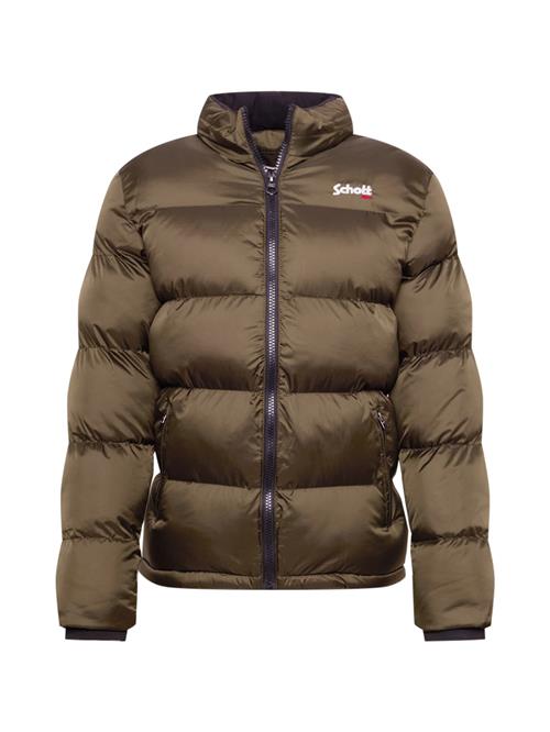 Schott NYC Vinterjakke 'Idaho'  oliven