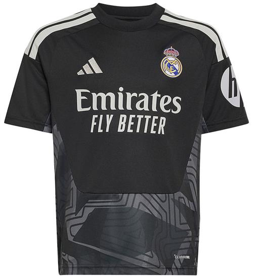 adidas Performance Fodboldtrøje - Real Madrid Hjemmebane - Sort