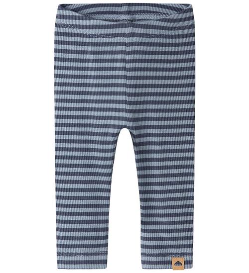 Name It Leggings - Rib - Viskose - NbmKardio - Ashley Blue