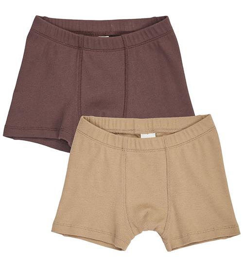 Jam Generation Boxershorts - Rib - 2-pak - French Roast