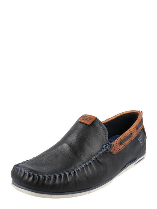 bugatti Mokassin  navy / karamel