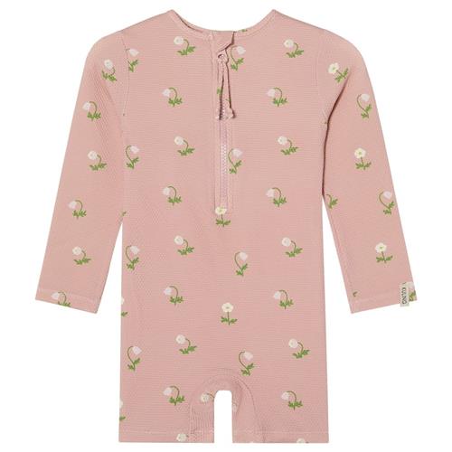 Kuling Paros UV-dragt Woody Rose Mosippa 98/104 cm  Lyserød  98/104 cm  Piger