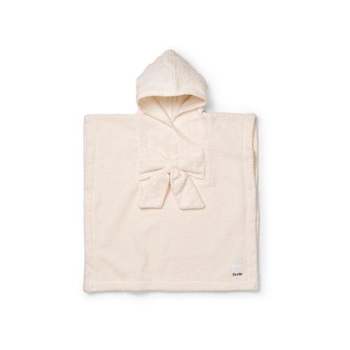 Elodie Poncho Til Bad Creamy White  Creamy White-OS  Hvid  One Size  Drenge, Piger