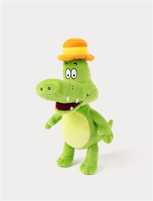 Teddykompaniet Arne Alligator Plysdyr Green  Green-OS  Grøn  One Size From Newborn Drenge, Piger