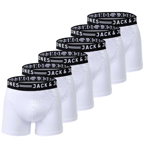 JACK & JONES Boksershorts  sort / hvid