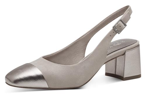 MARCO TOZZI Slingpumps  kit / sølv