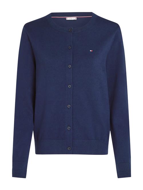 TOMMY HILFIGER Cardigan 'Fine'  navy