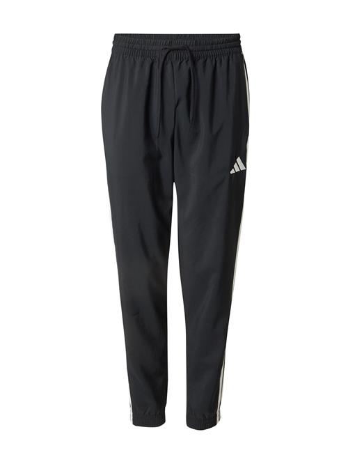 ADIDAS SPORTSWEAR Sportsbukser '3S'  sort / hvid