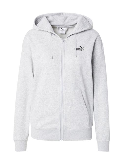 PUMA Sportssweatjakke 'ESS No. 1'  lysegrå