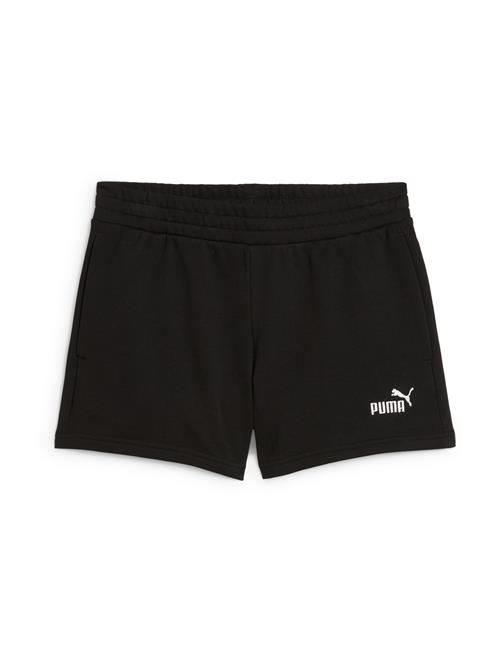 PUMA Sportsbukser 'ESS No. 1'  sort / hvid
