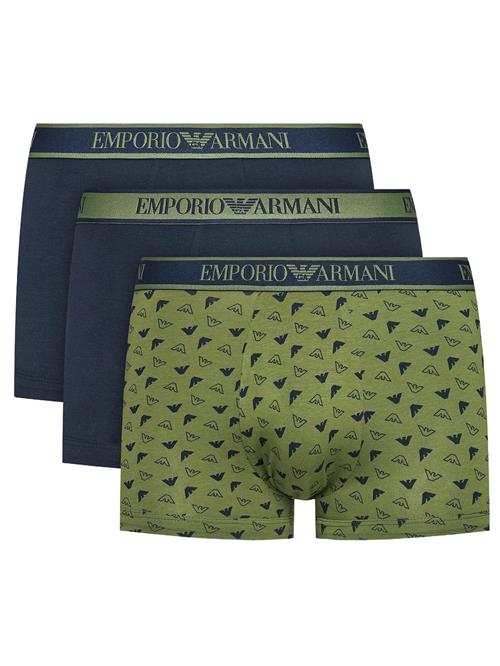 Emporio Armani Boksershorts  navy / grøn