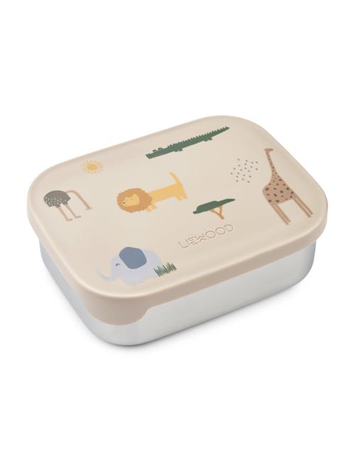 Liewood Taske 'Arthur'  beige / gul / mørkegrøn / offwhite