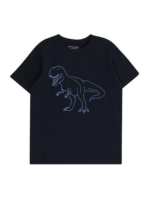 TOM TAILOR Shirts  lyseblå / mørkeblå