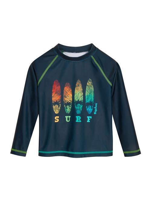 PLAYSHOES UV-beskyttelse 'Surf'  marin / aqua / lysegrøn / orange