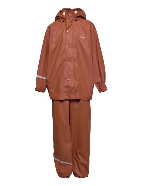 CeLaVi | Basic Rainwear Set -Solid Pu | 98-104