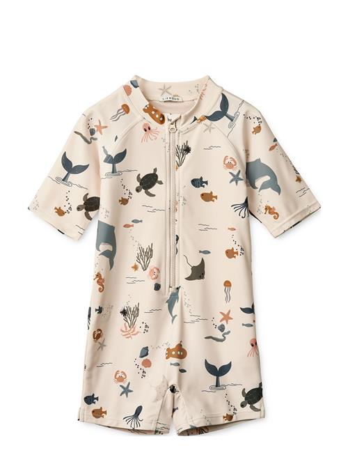 Liewood | Max Printed Shortsleeve Swim Jumpsuit | 56(1M