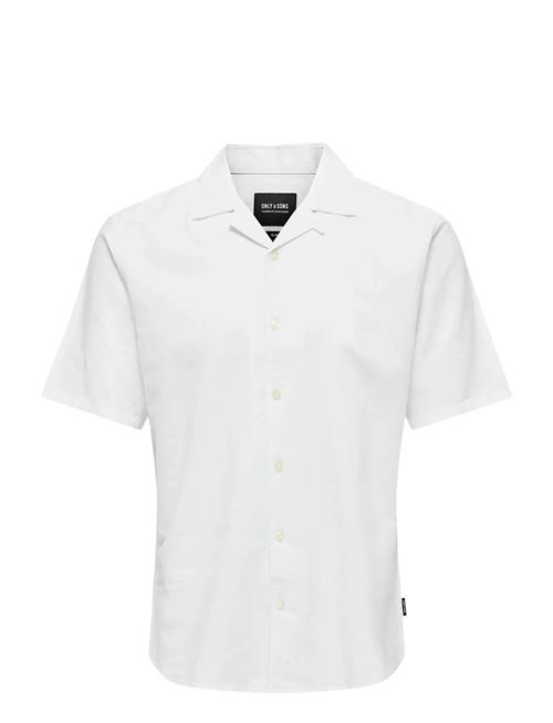 ONLY & SONS | Onscaiden Ss Solid Resort Linen Noos | XXL