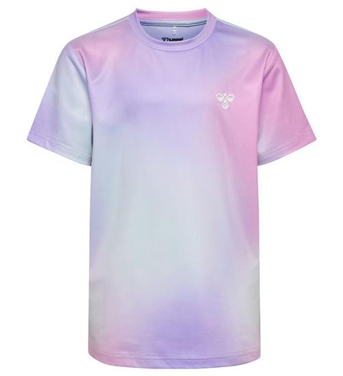 Hummel T-Shirt - hmlJR GRADIENT GYM T-SHIRT - Pastel Lavender