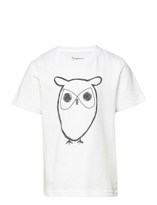 Knowledge Cotton Apparel | Regular Big Owl T-Shirt - Gots/Vega | 134-140/