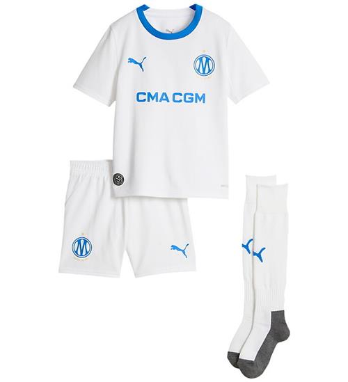 Puma Fodboldtrøje - OM Home Minikit - Hvid