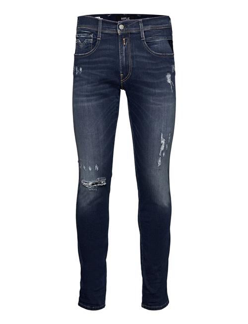 Replay | Anbass Slim Hyperflex Re-Used Xlite Sustainable Denim Trousers | 30 x 34