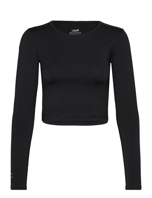 Casall | Graphic Crop Long Sleeve | L