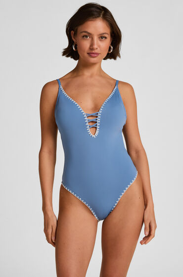 Hunkemöller Badedragt Joburg Blå