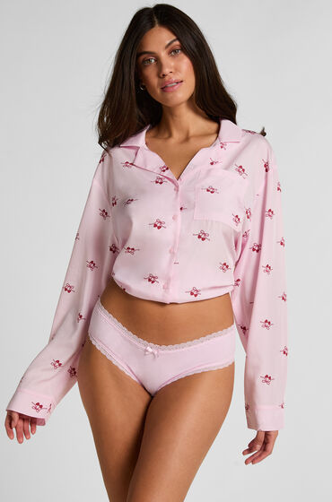 Hunkemöller Georgia brasiliansk bomuldstrusse Lyserød