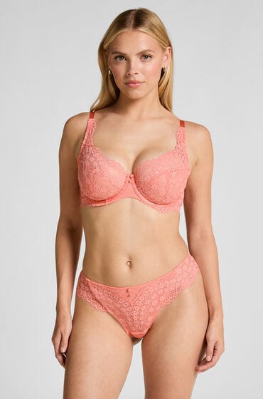 Hunkemöller Brasiliansk trusse Daisy Lyserød