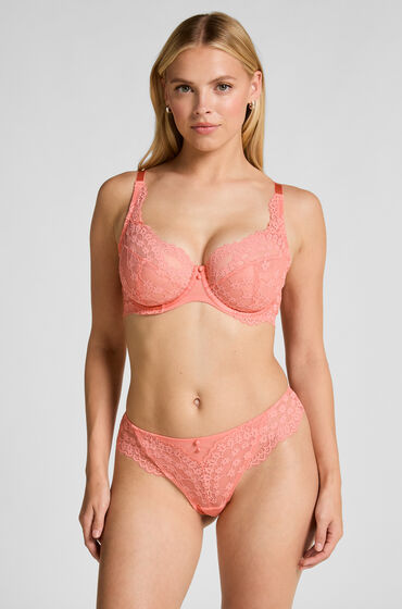 Hunkemöller Brasiliansk trusse Daisy Lyserød
