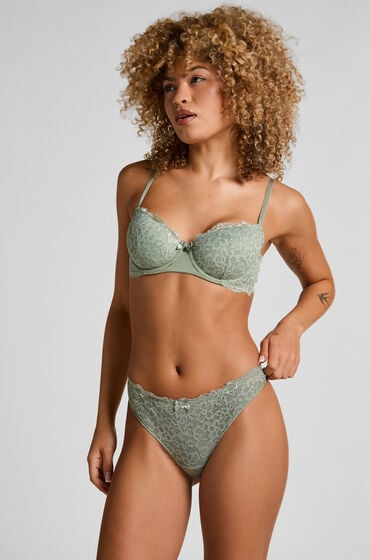 Hunkemöller G-streng Marine Grøn