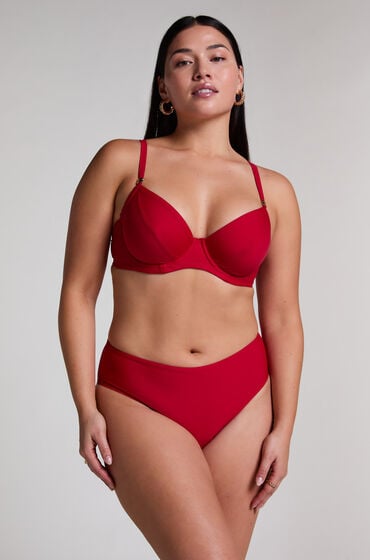 Hunkemöller Luna rio midi bikinitrusser Rød