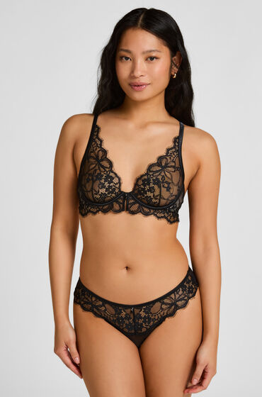 Hunkemöller Prina brasiliansk trusse Sort