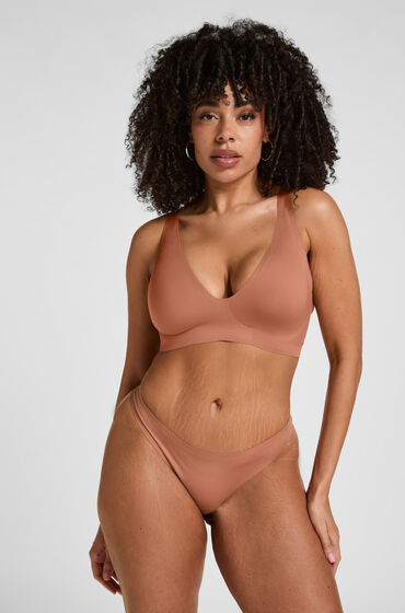 Hunkemöller Super Comfort Thong Brun