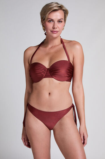 Hunkemöller Dune Cheeky bikinitrusser Rød