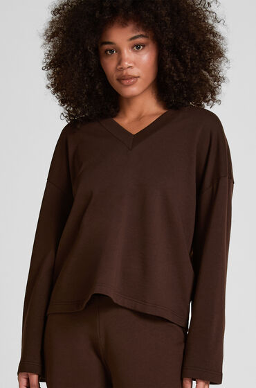 Hunkemöller Lounge Top Audrey Brun