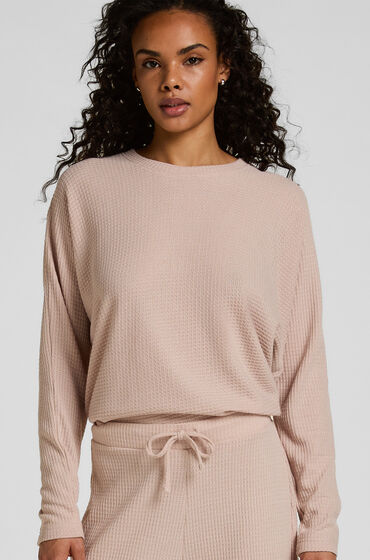 Hunkemöller Top Waffle Everly Beige