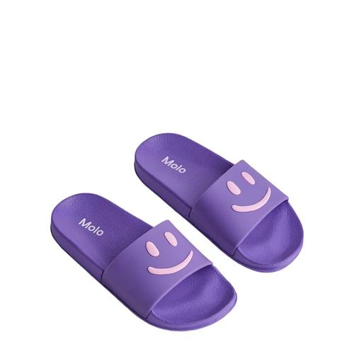 Molo Zhappy Flip-Flops Purple Glo 31-32 EU  Lilla  31-32 EU  Drenge, Piger