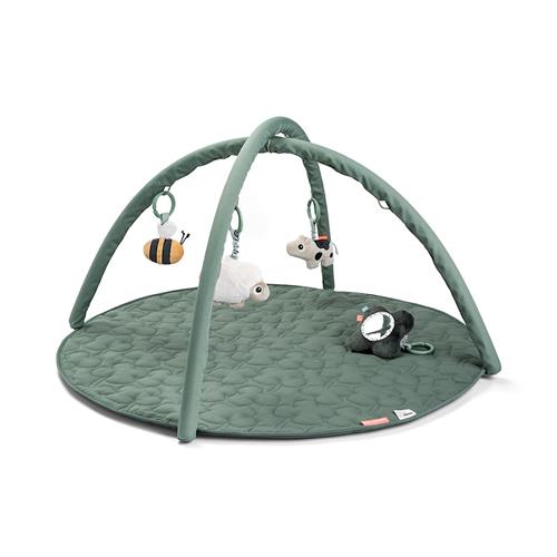 Done by Deer Tiny Farm Aktivitetslegemåtte Green  Green-OS  Grøn  One Size From Newborn Drenge, Piger