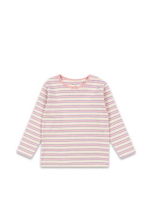 Konges Sløjd GOTS Ella T-shirt Med Lange Ærmer Lolly Stripe  Lolly Stripe 3 Y  Lyserød  3 år  Piger