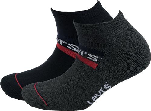 LEVI'S ® Sokker  mørkegrå / rød / sort / hvid