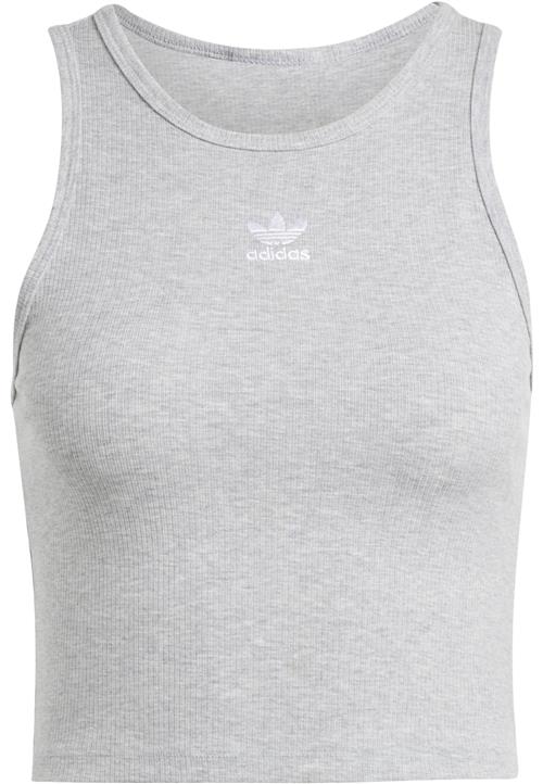 ADIDAS ORIGINALS Overdel 'Adicolor Essentials'  grå-meleret / hvid